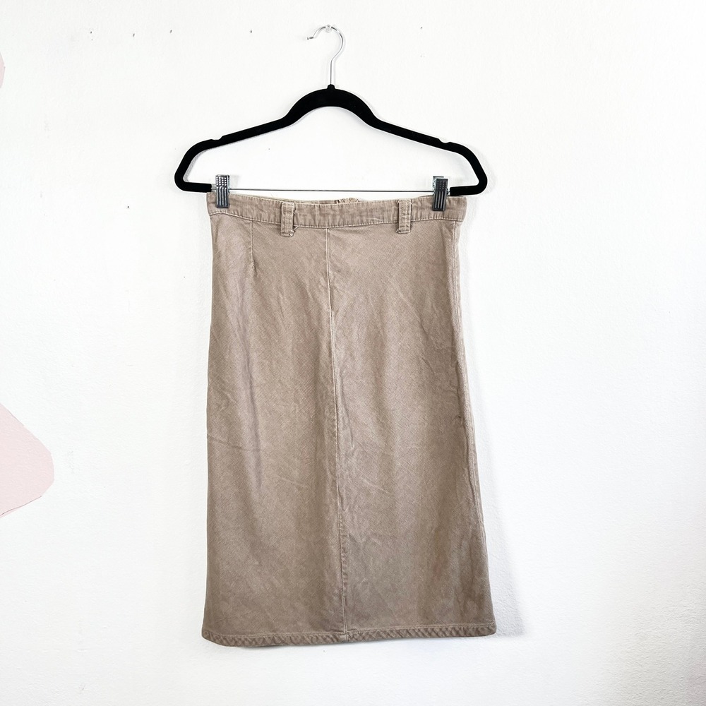 Vintage Y2K Corduroy Midi Skirt Sz Small Western Rodeo‎ Festival Cowgirl